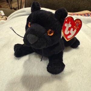Ty Midnight Black Panther Plush